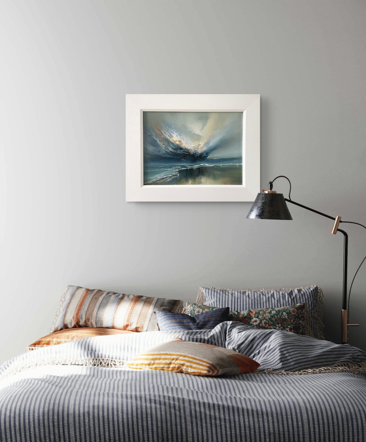 "Stormlight" Framed Oil on Canvas