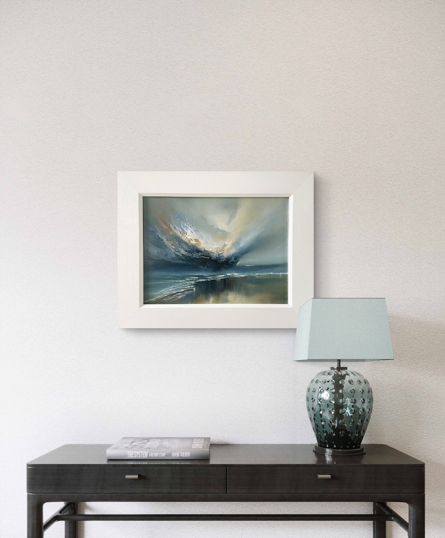 "Stormlight" Framed Oil on Canvas