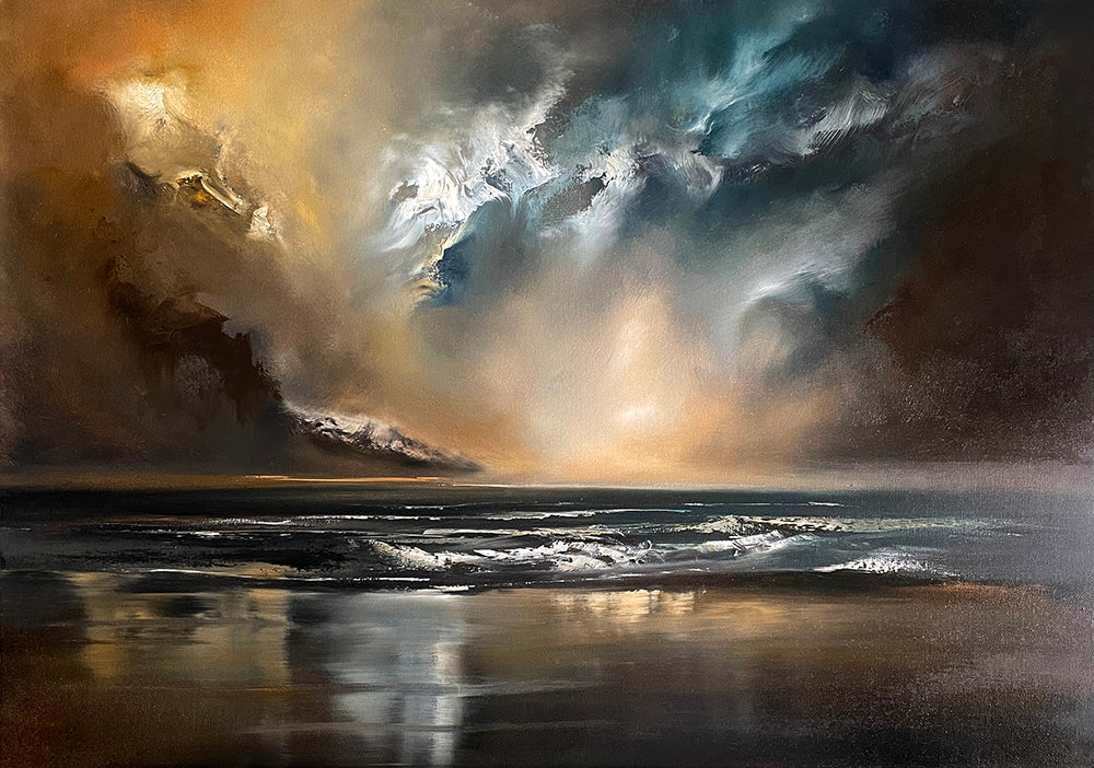 "Vellmrok" Oil on Canvas