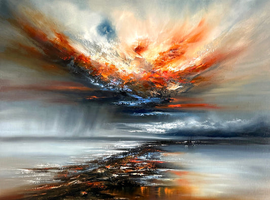 "Noctulica" Oil on Canvas
