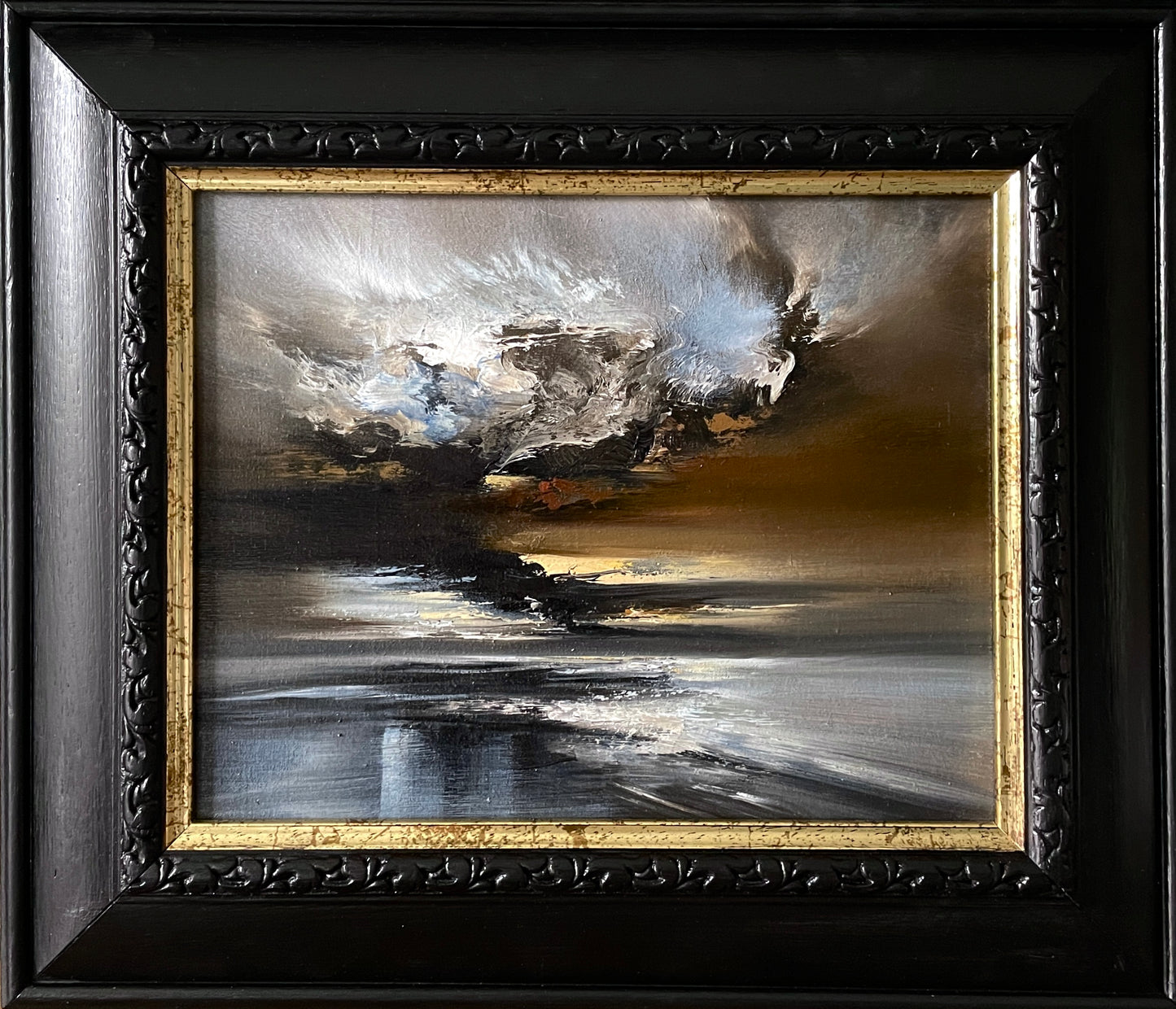 "Caelora" Framed Oil Painting on Canvas