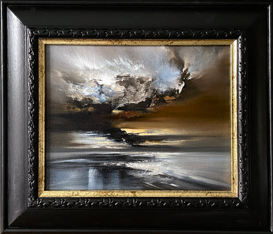 "Caelora" Framed Oil Painting on Canvas
