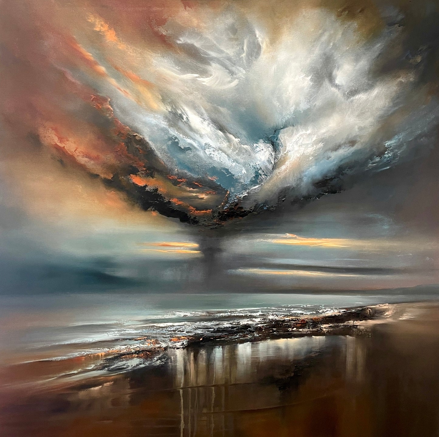 "Vortalis" Oil on Canvas