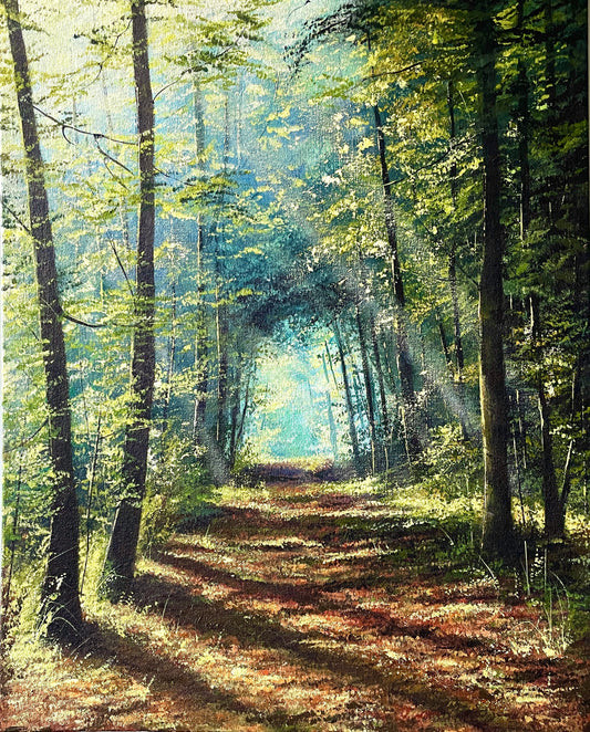 Sunny Day II Acrylic on Canvas RESERVED