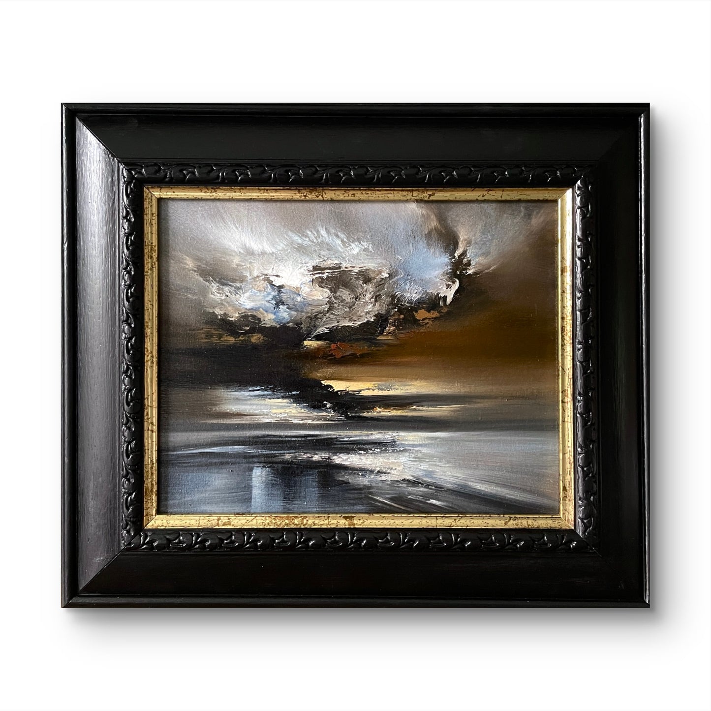 "Caelora" Framed Oil Painting on Canvas