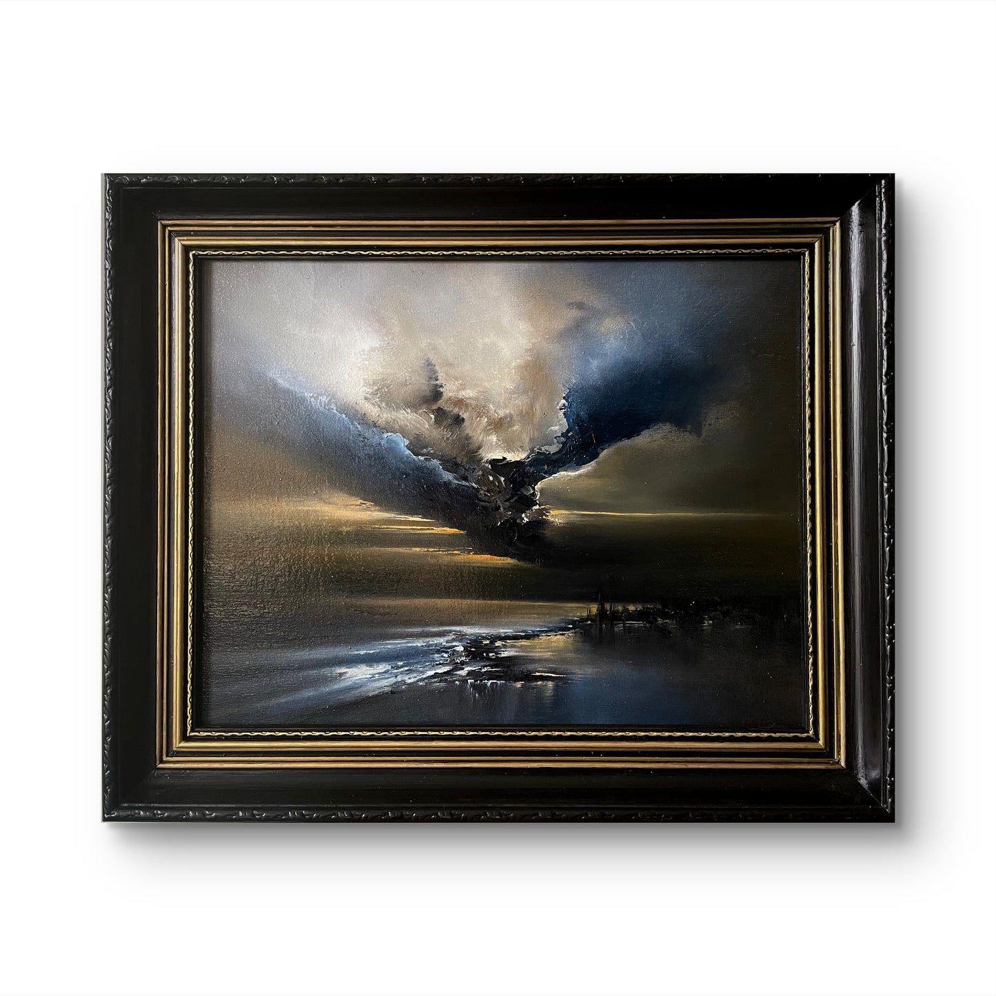 "Veles" Framed Oil Painting on Canvas